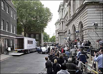 Media in Downing Street