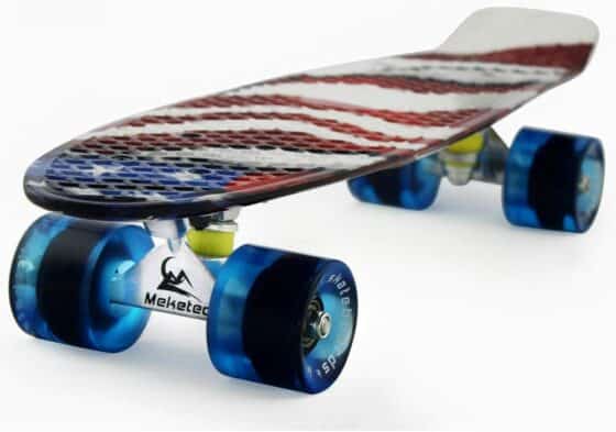 Meketec Skateboards 22-Inch Mini Cruiser 