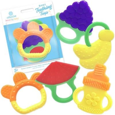 Ashtonbee Silicone Baby Teething Toys