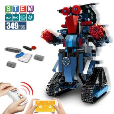 DAZHOG Remote Control Building Block Robot STEM Toy