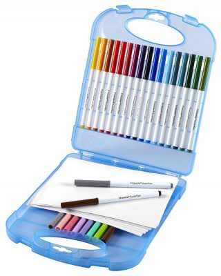 Crayola Super Tips Washable Markers & Paper Set