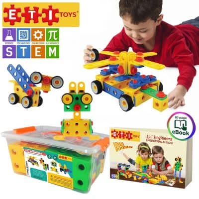 ETI Toys Educational Construction Engineering Building Blocks Set