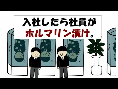 【アニメ】入社したら社員ホルマリン漬けだった。