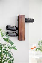 WINERACK FOR 8 BOTTLES - WALLNUT