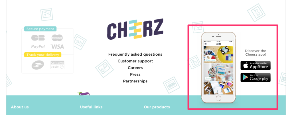 Cheerz App Promotion