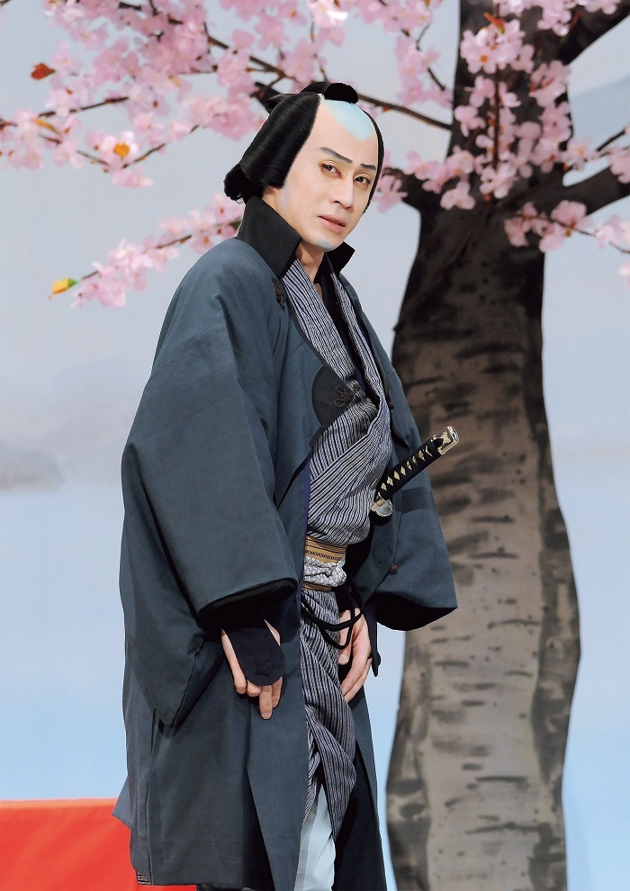 平成24年3月新橋演舞場『荒川の佐吉』荒川の佐吉＝松本幸四郎（当時市川染五郎） ／(C)松竹