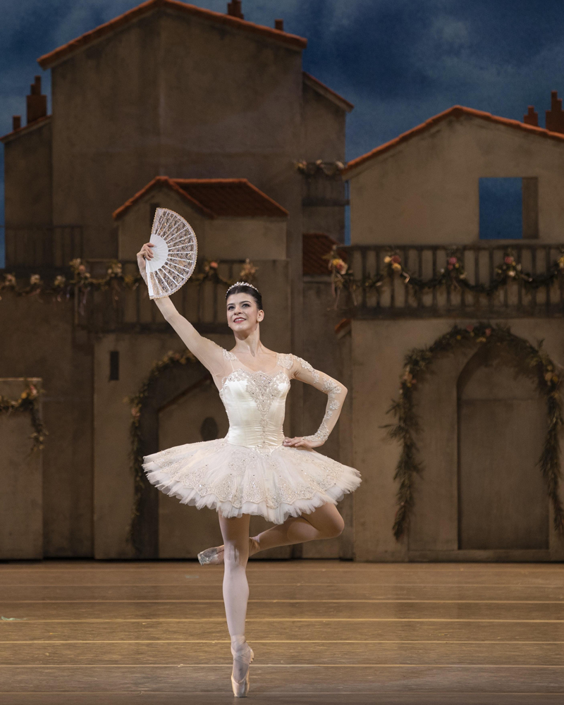 Mayara Magri as Kitri in Don Quixote  ©2019 ROH. Photographed by Andrej Uspenski