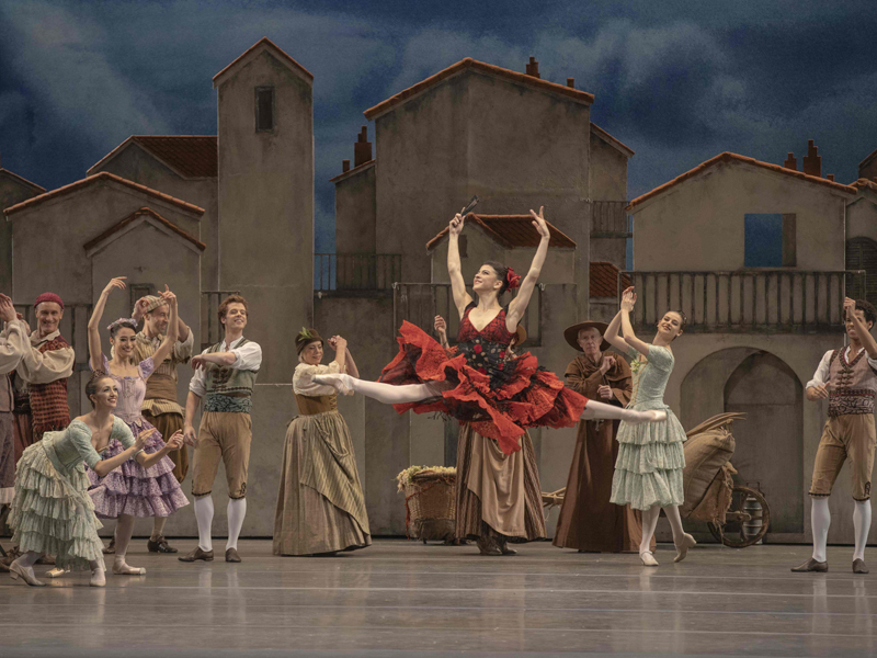 Mayara Magri as Kitri in Don Quixote  ©2019 ROH. Photographed by Andrej Uspenski