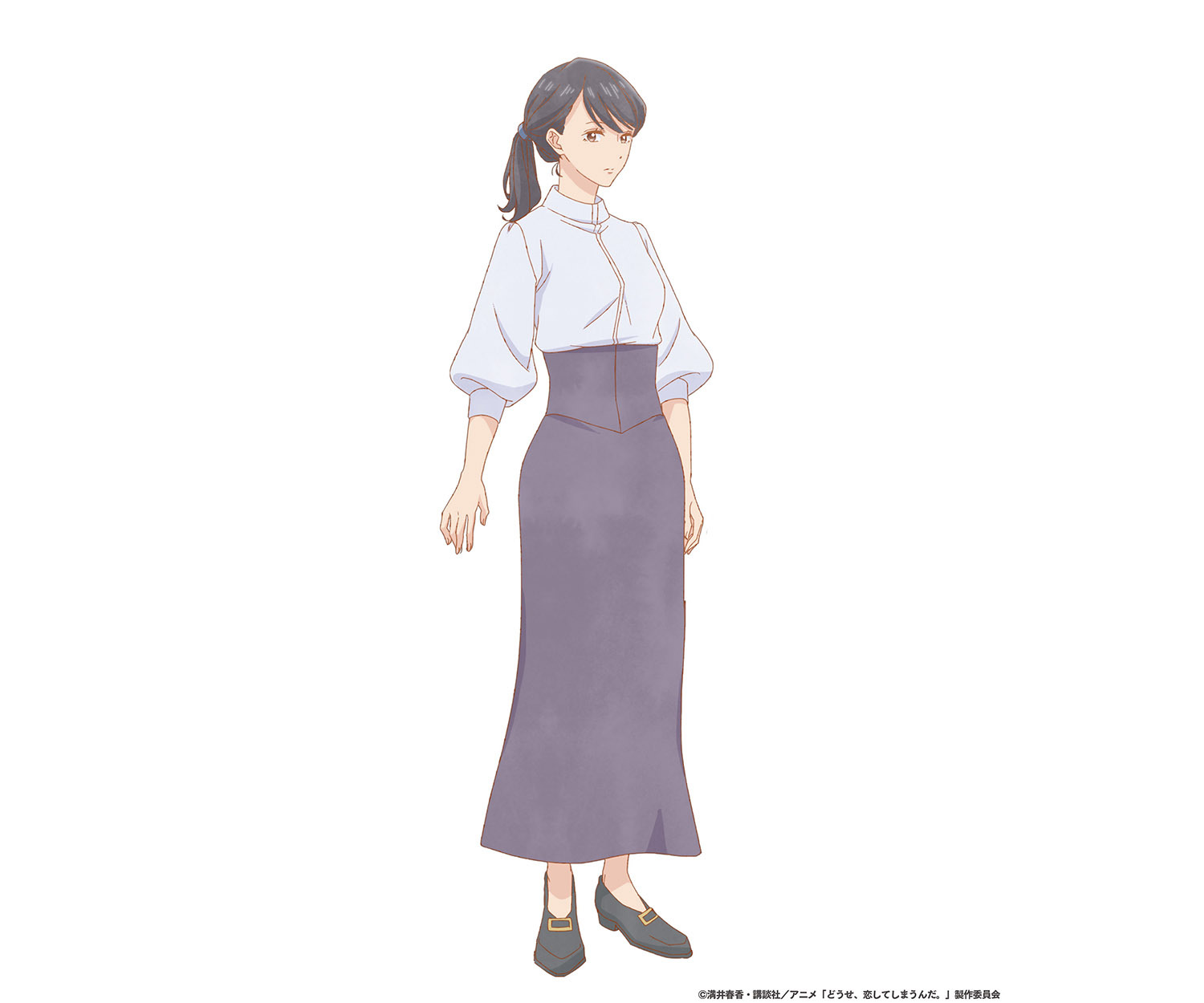 白石真波（しらいし まなみ）　CV：名塚佳織 (C)満井春香・講談社／アニメ「どうせ、恋してしまうんだ。」製作委員会