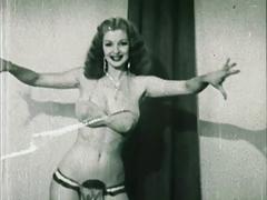 STORM I ET D CUP - vintage burlesque striptease 50-tallet