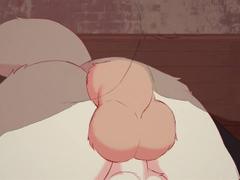 breaking him in (gay breeding animation)