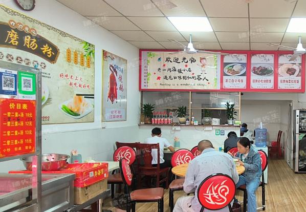 龙华转角位餐饮店转让!小区路口 周边工业区围绕