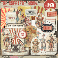 The Greatest Show Ephemera by JB Studio