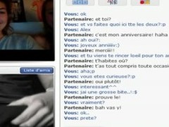 Chatroulette- 2 French Beauties Initiation to detest sucked