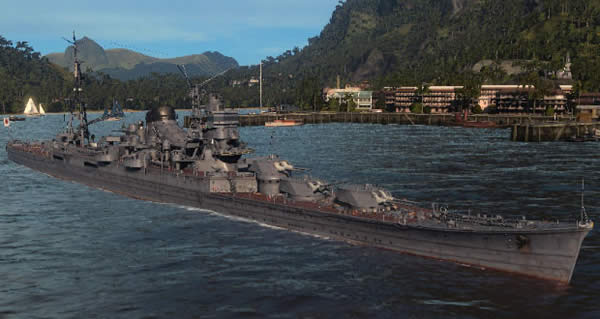 WoWS 日本 巡洋艦 伊吹 Tier9