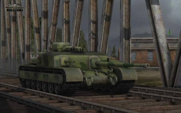 WoT イギリス Tier6 駆逐戦車 AT8 