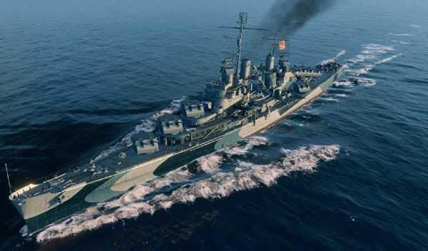 WoWS アメリカ Tier7 課金 巡洋艦 アトランタ