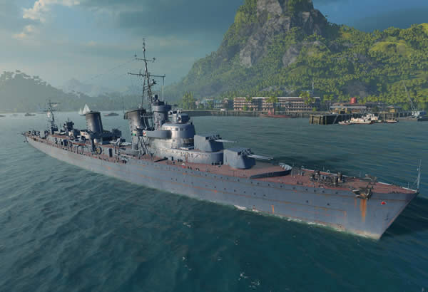 WoWS ソ連 Tier8 駆逐艦 タシュケント