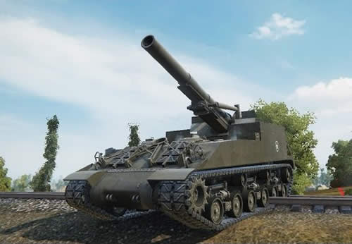 WoT M40/M43 Tier8 アメリカ 自走砲