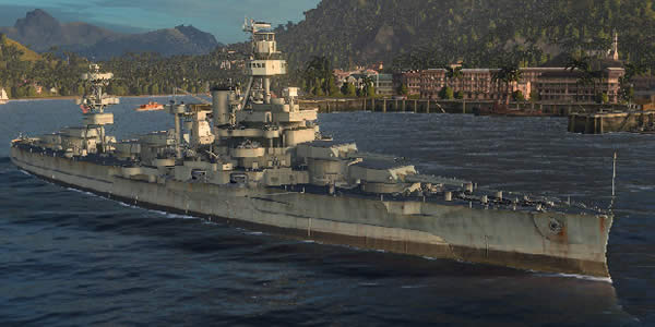 WoWS サウスカロライナ アメリカ Tier3 戦艦