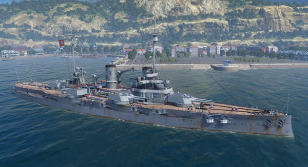 WoWS ナッサウ ドイツ Tier3 戦艦