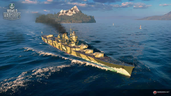 WoWS 日本 Tier8 巡洋艦 最上 迷彩