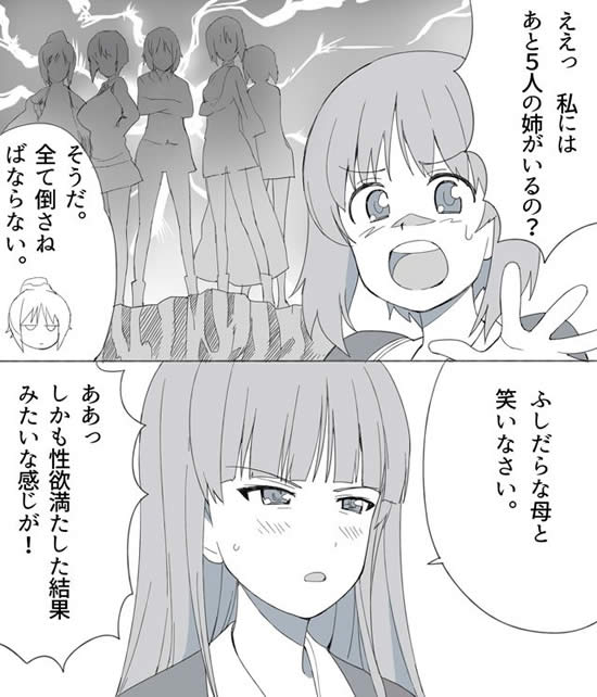 ガールズ＆パンツァー 西住しほ ふしだらな母 西住みほ 漫画