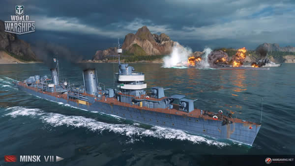 WoWS ミンスク 新Tier7 ソ連 駆逐艦