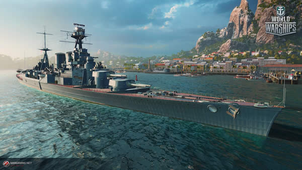 WoWS フッド Tier7 イギリス 課金戦艦 02