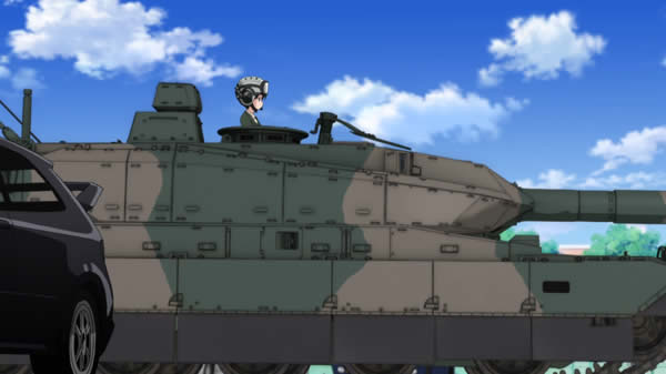 ガールズ＆パンツァー 10式戦車 蝶野亜美