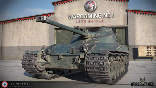 WoT バティニョール・シャティヨン 25 t フランス Tier10 中戦車