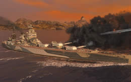 WoWS ネルソン Tier7 イギリス プレミアム戦艦 サムネイル