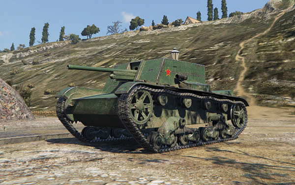 WoT T-26G FT 中国 Tier2 駆逐戦車