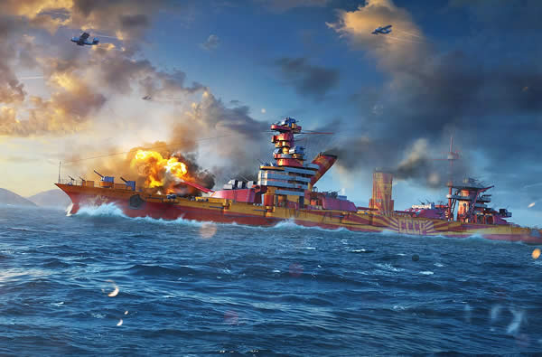 WoWS オクチャブリスカヤ・レヴォリューツィヤ ソ連 Tier5 プレミアム艦 戦艦