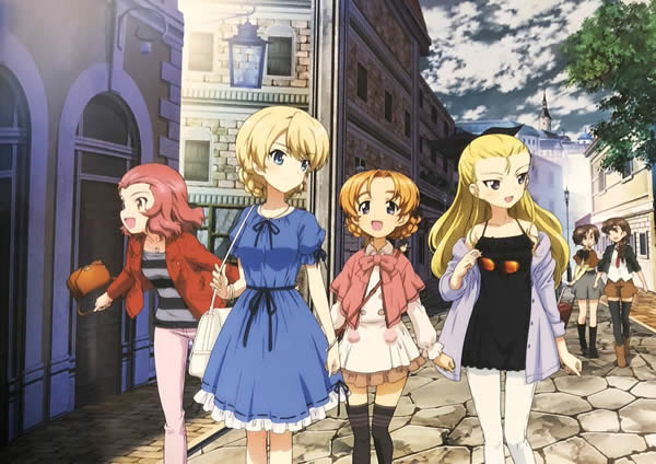 ガールズ＆パンツァー 聖グロリアーナ女学院 ダージリン オレンジペコ アッサム ローズヒップ ルクリリ ニルギリ