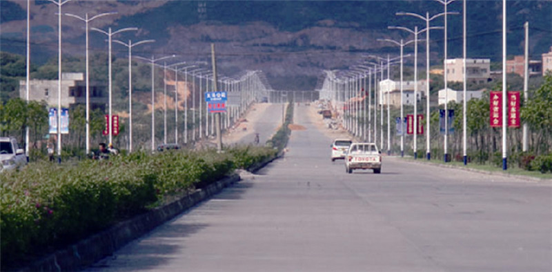 奉节县西部新区干溪沟道路尊龙凯时