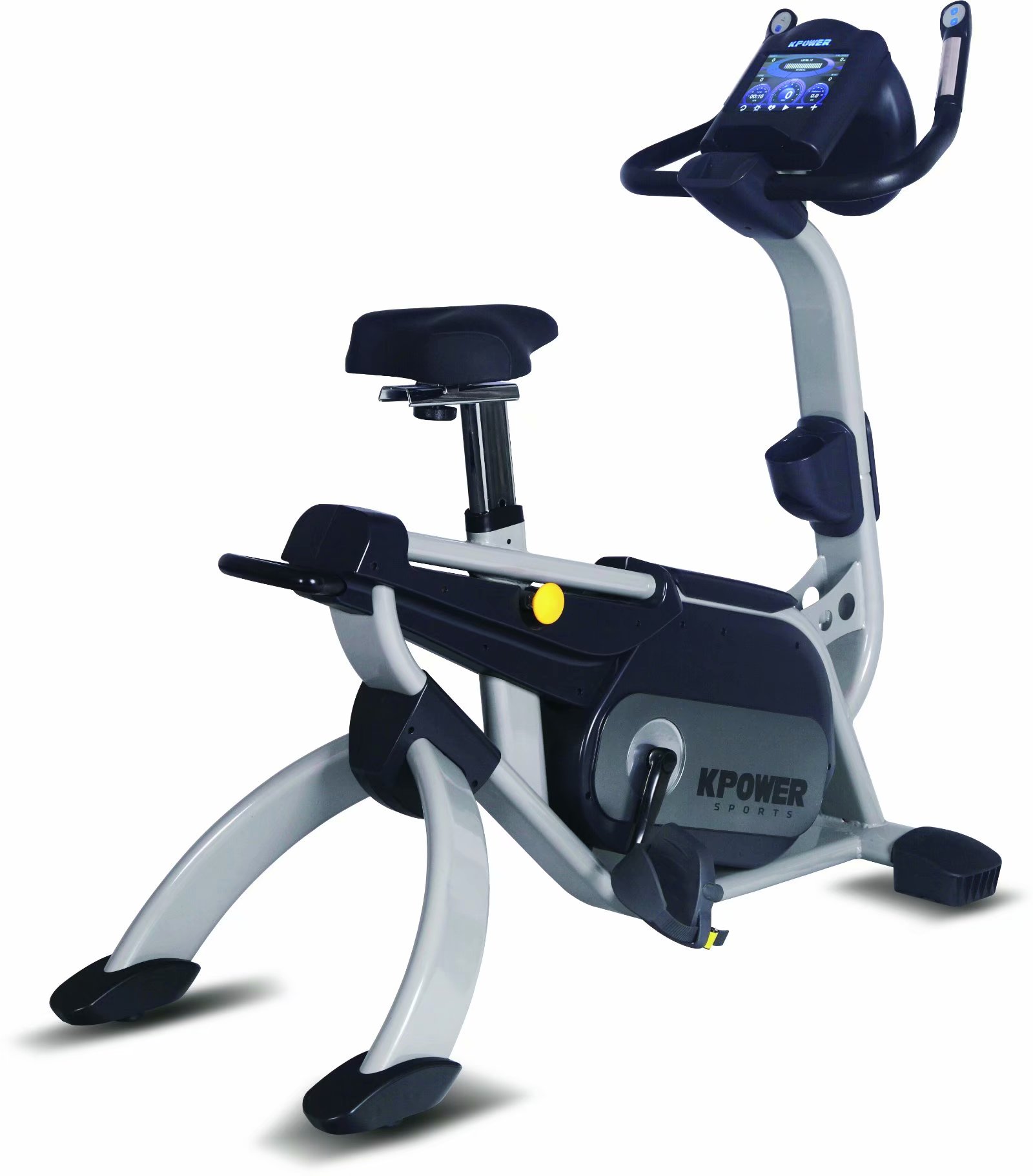 康樂佳K9002w豪華觸屏磁控健身車