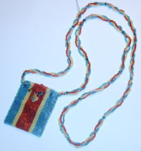 Peyote Stitch Amulet Bag