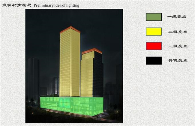 海汇中心亮化照明设计方案