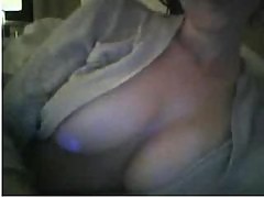 Busty Turkish teen on webcam masturbating