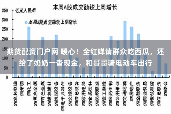 期货配资门户网 暖心！全红婵请群众吃西瓜，还给了奶奶一沓现金，和哥哥骑电动车出行