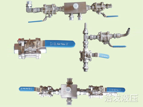 風電變頻柜水冷系統球閥組件