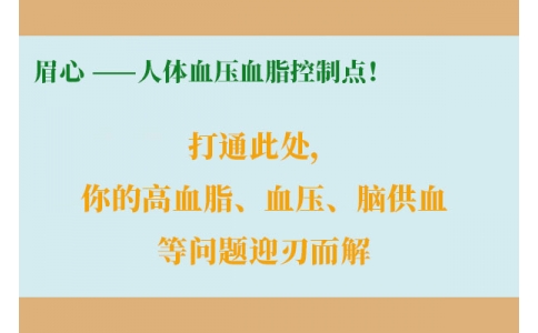 打通此處，你的高血脂、血壓、腦供血等問題迎刃而解