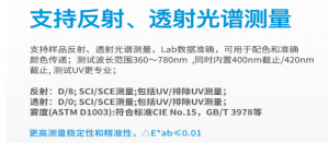 YS6060台式分光测色仪：透射/反射光谱测量颜色解决方案