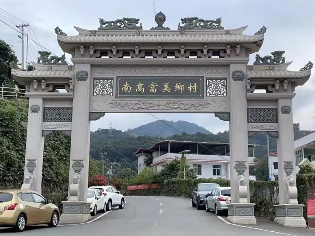 仿古牌坊牌坊價格，大門牌坊，水泥斗拱模具工程有限公司