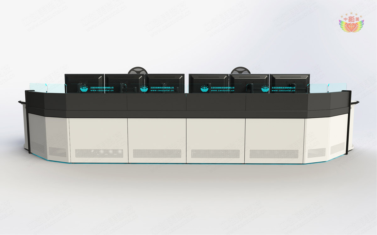 应急指挥中心操作台样式图