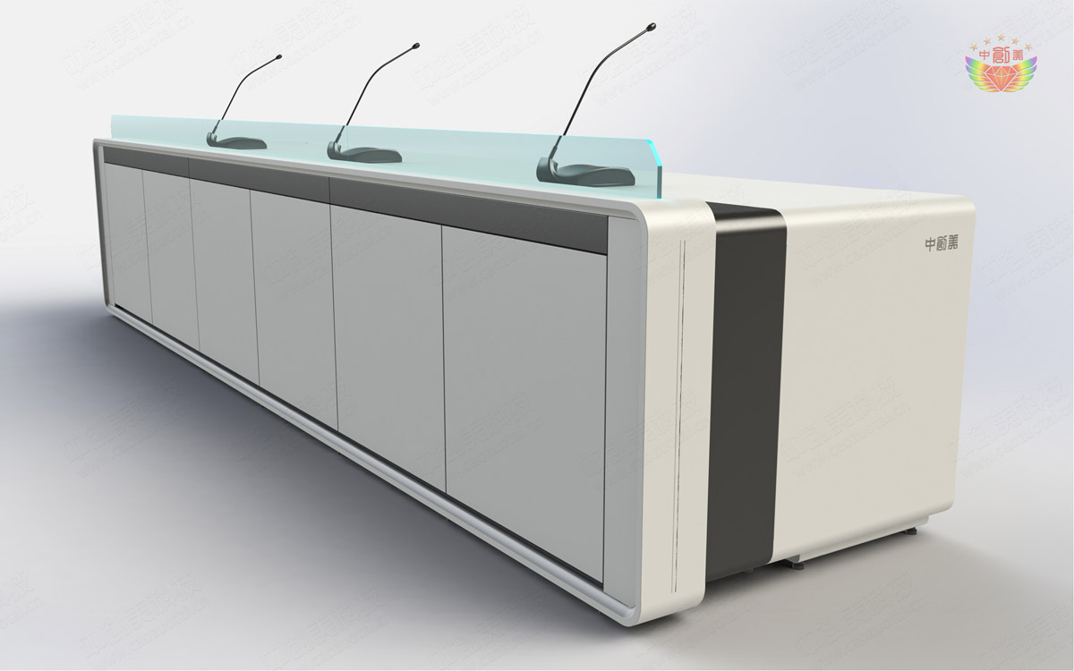 指挥中心会议控制台效果图
