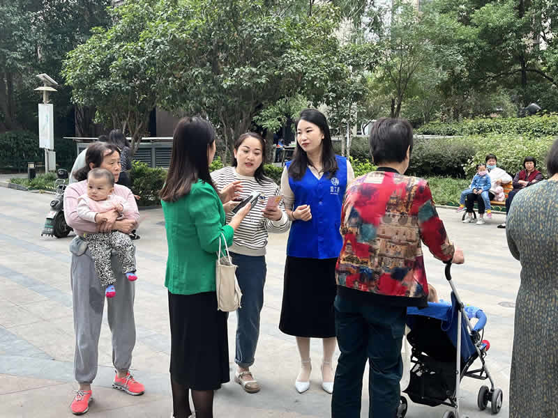 党建＋放心家政进社区活动