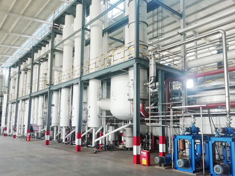 MVR erythritol evaporation system