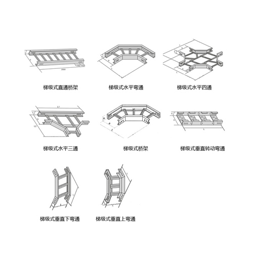 梯級式電纜橋架